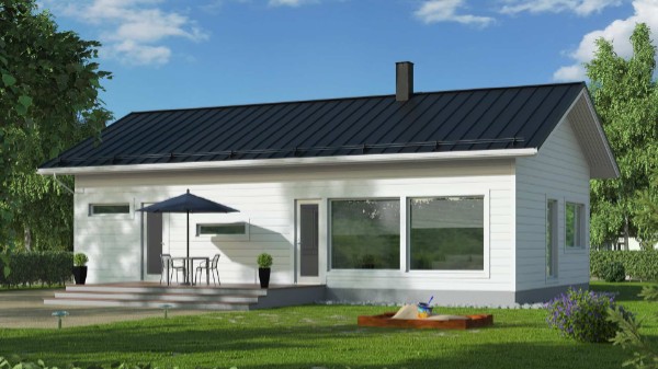 Дом из бруса 14 на 7 м